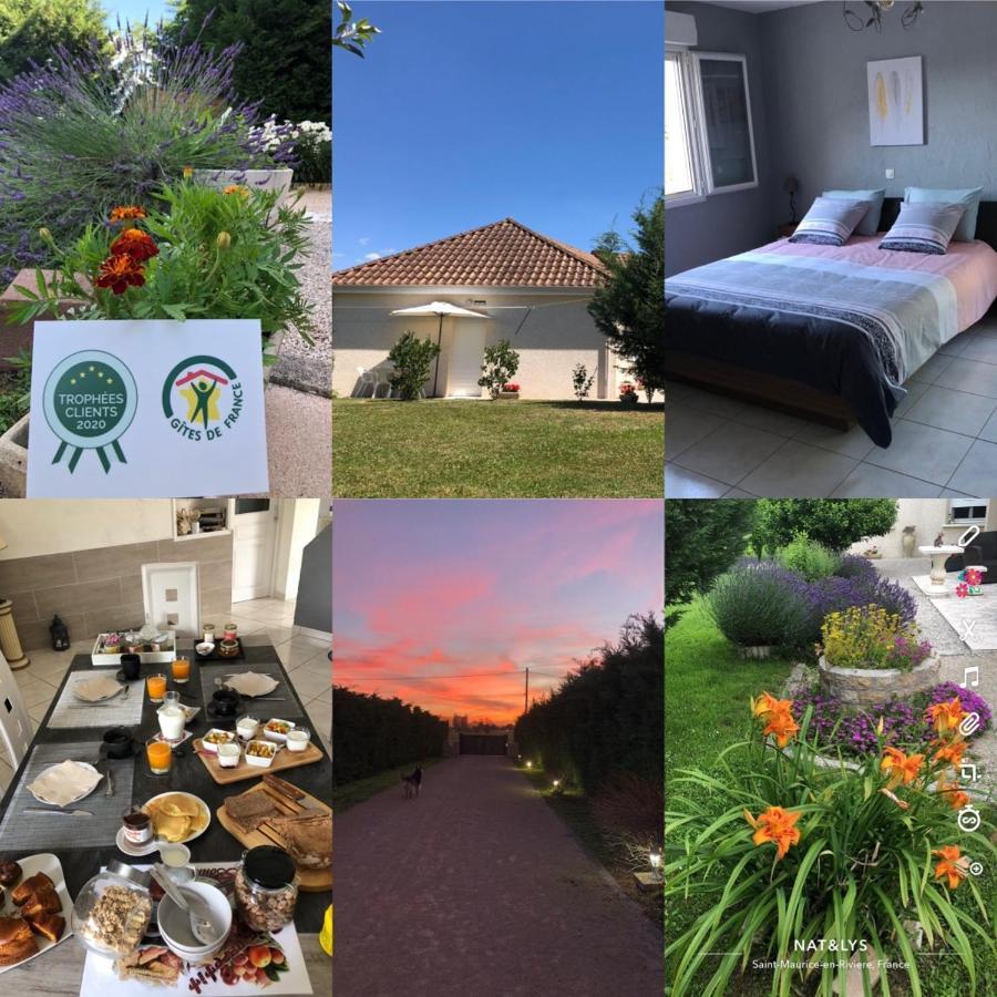 Nat&Lys Bed and Breakfast Saint-Maurice-en-Riviere Buitenkant foto